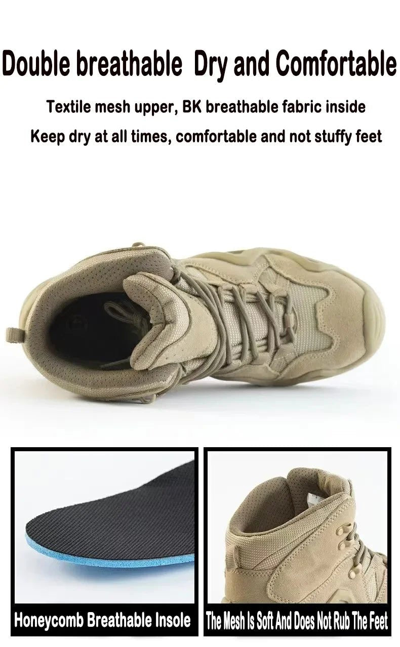 Bottes de combat résistantes Sentinelle Alpha anti - perforation - Sentinelle Alpha