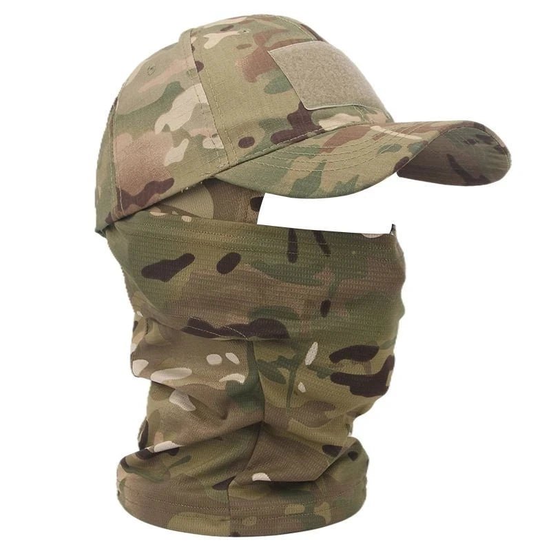 Casquette Baclava Camouflage pour Équipements Tactiques - Sentinelle Alpha